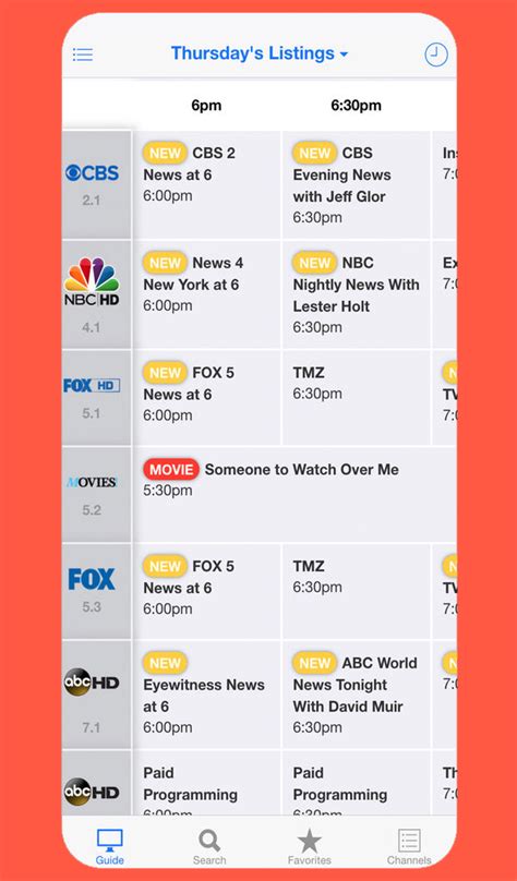 channel 15 tv schedule tonight.